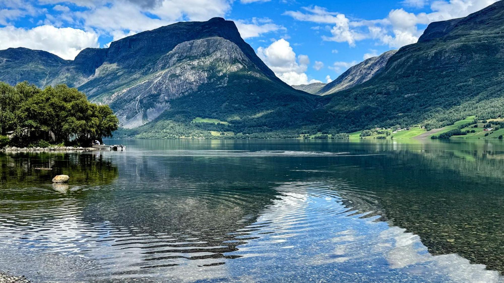 Mjosvang Kafe Vang I Valdres Bagian luar foto